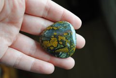 35mm trillion Ocean Jasper cabochon
