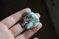 35mm trillion Ocean Jasper cabochon