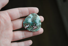 35mm trillion Ocean Jasper cabochon
