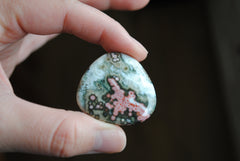 35mm trillion Ocean Jasper cabochon