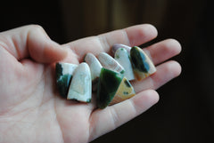Ocean Jasper puff/tongue stones (Lot B)