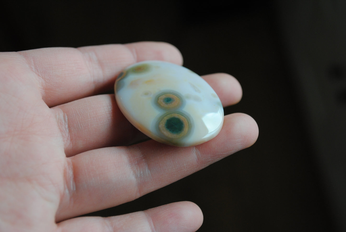 Ocean Jasper freeform cabochon