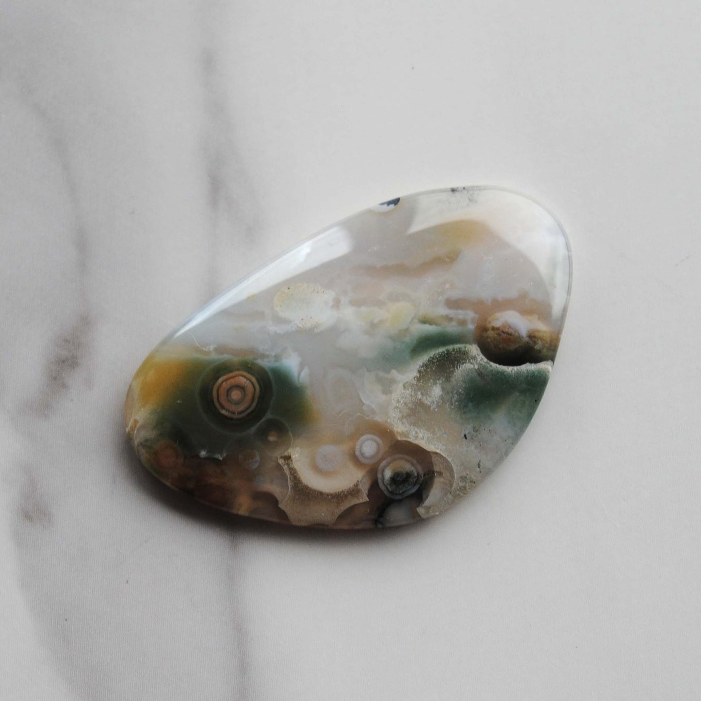Ocean Jasper freeform cabochon