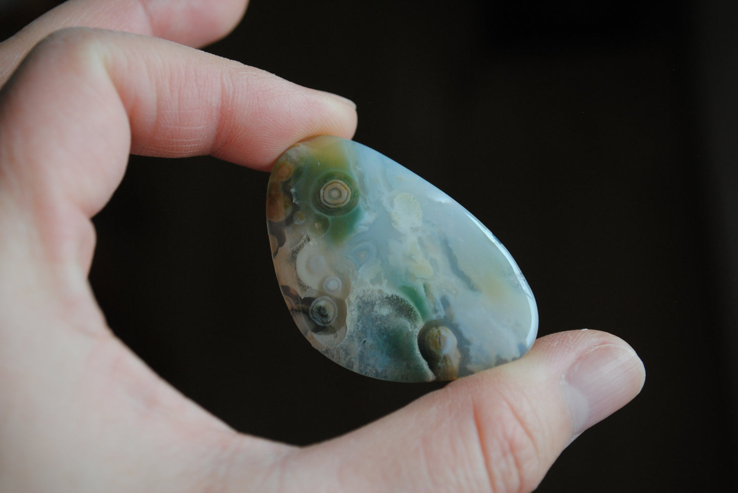 Ocean Jasper freeform cabochon
