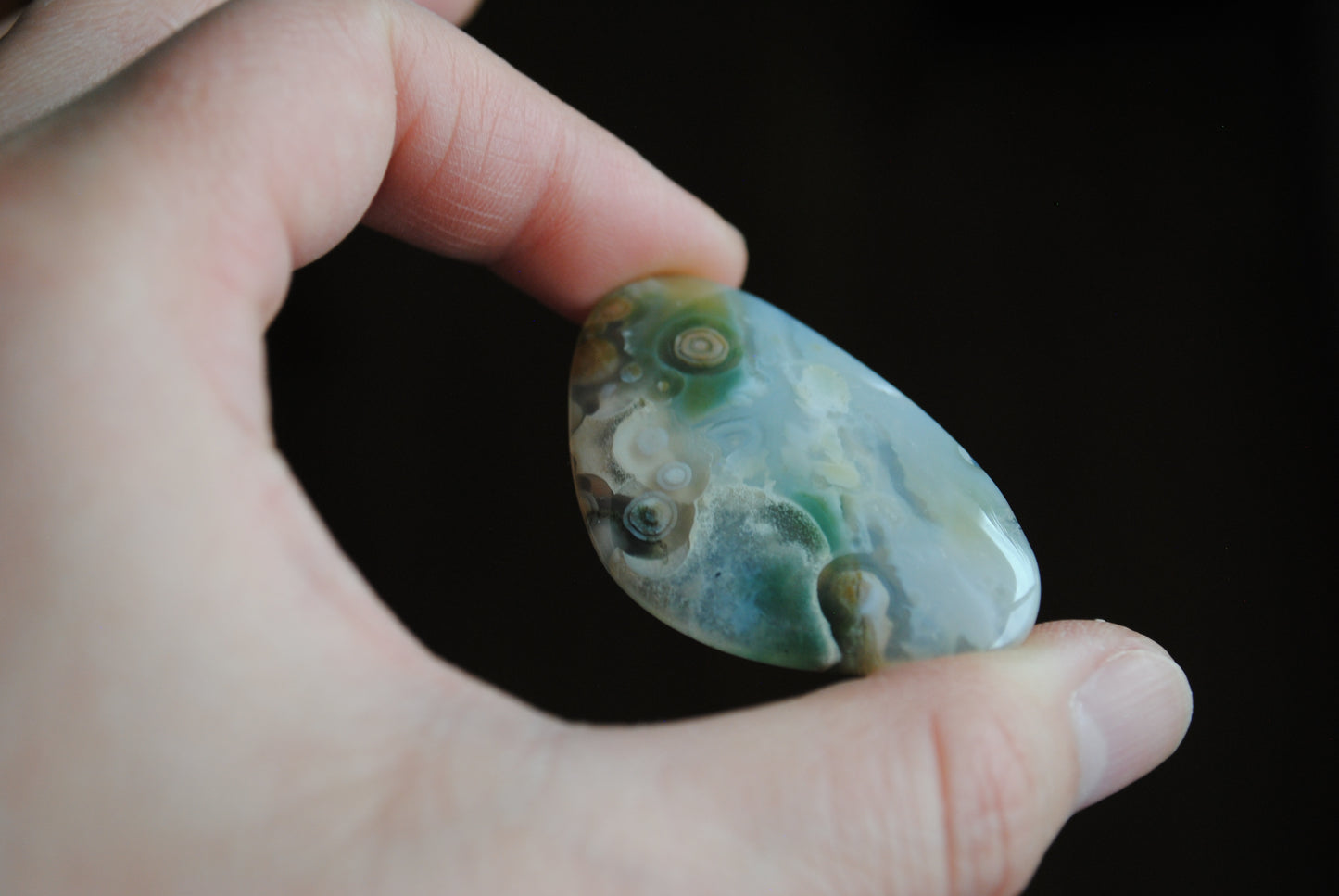 Ocean Jasper freeform cabochon