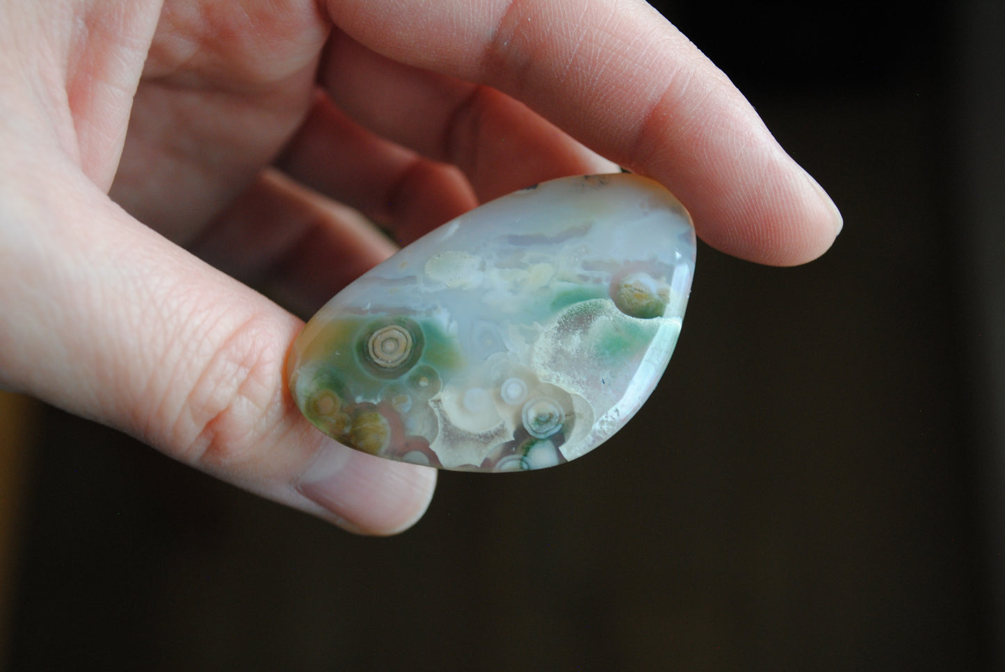 Ocean Jasper freeform cabochon
