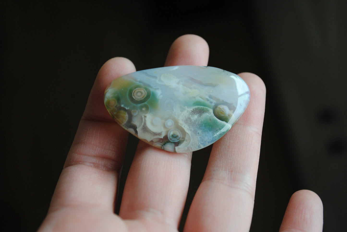 Ocean Jasper freeform cabochon