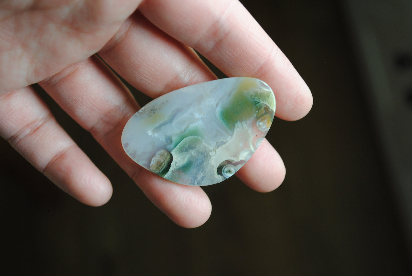 Ocean Jasper freeform cabochon