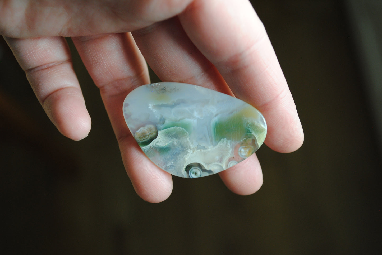 Ocean Jasper freeform cabochon