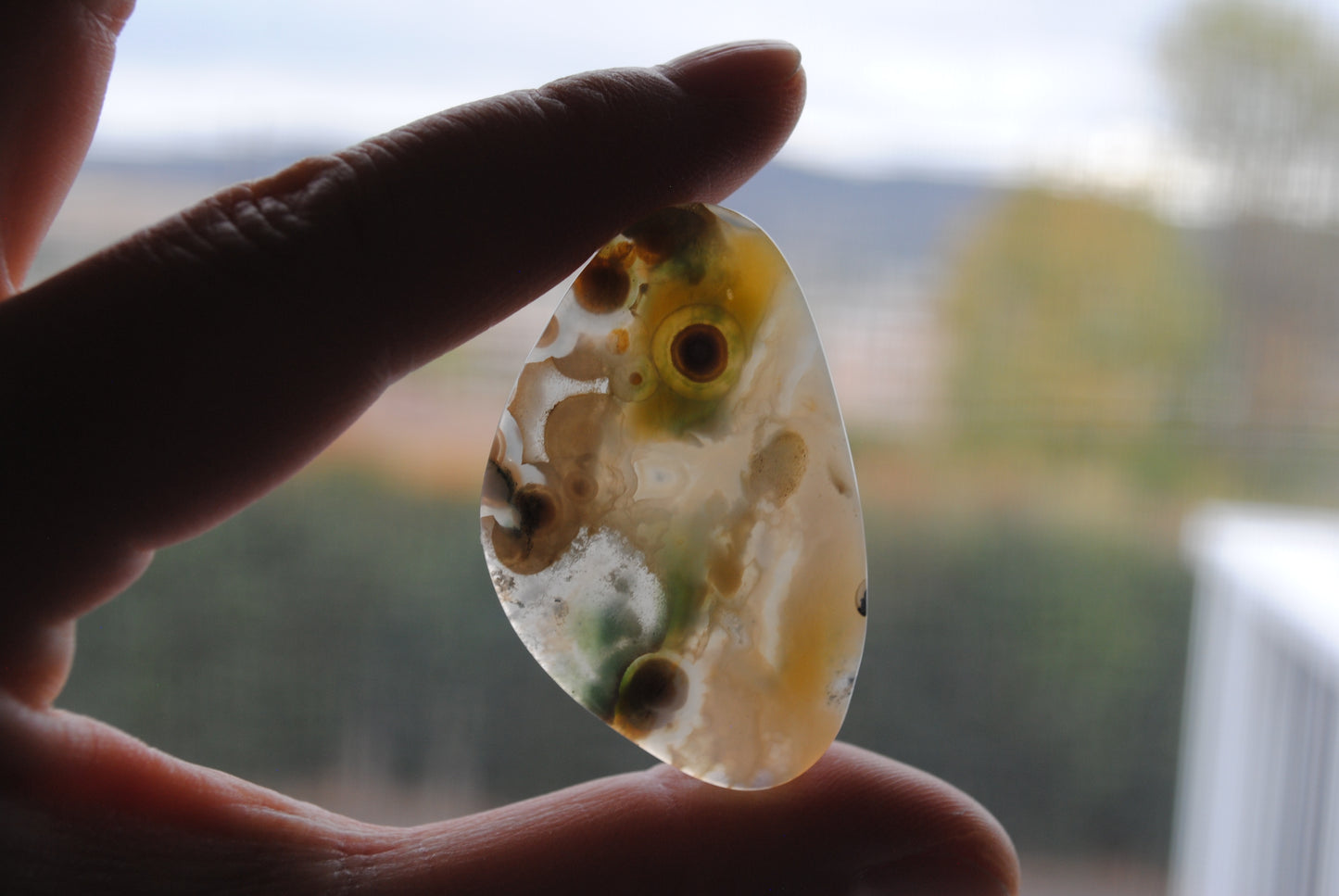 Ocean Jasper freeform cabochon