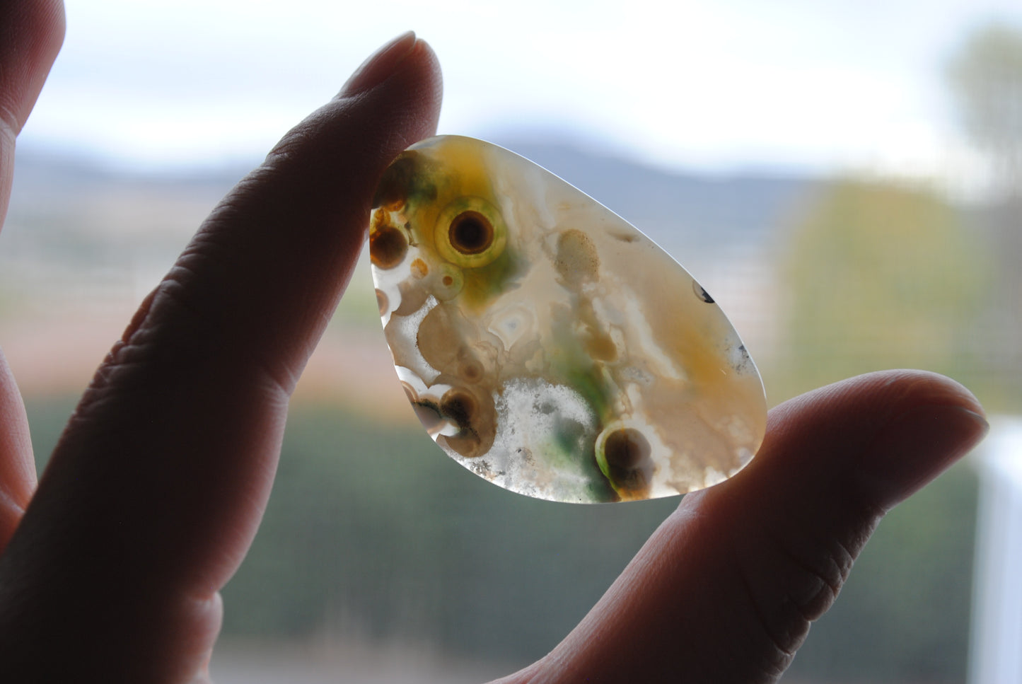 Ocean Jasper freeform cabochon