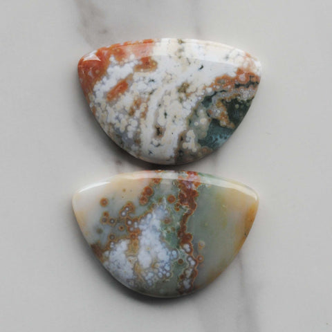 31x45mm Ocean Jasper cabochons