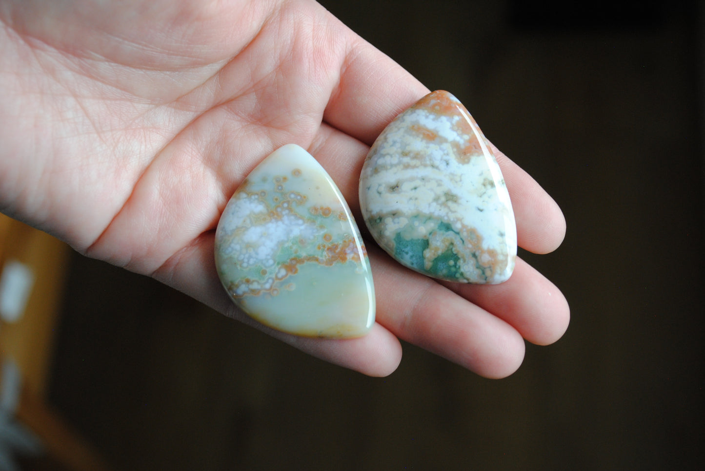 31x45mm Ocean Jasper cabochons