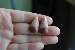 Cotton candy agate cabochons