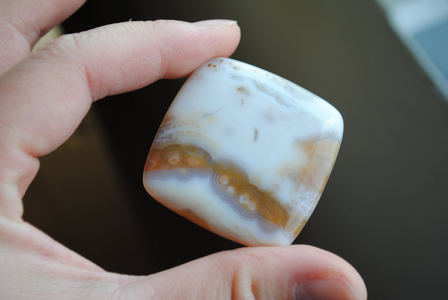 Square 40mm Ocean Jasper cabochon
