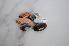 23x14mm oval Ocean Jasper cabochons (Lot B)