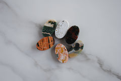 23x14mm oval Ocean Jasper cabochons (Lot B)