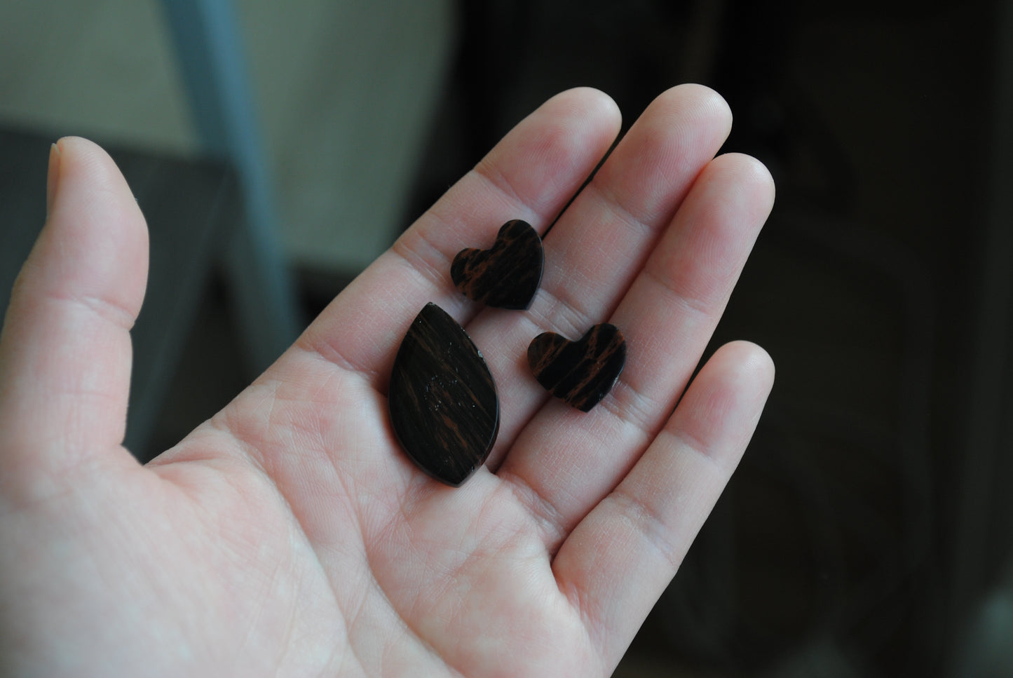 Tiger's eye cabochons