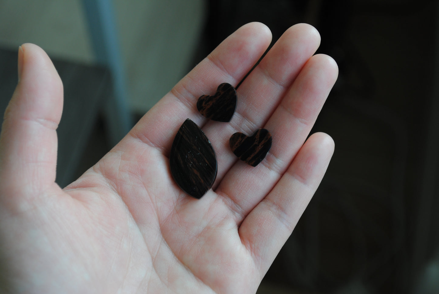 Tiger's eye cabochons