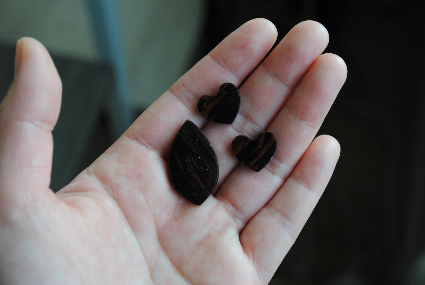 Tiger's eye cabochons