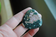 40mm trillion Ocean Jasper cabochon