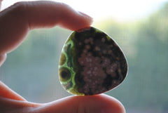 40mm trillion Ocean Jasper cabochon