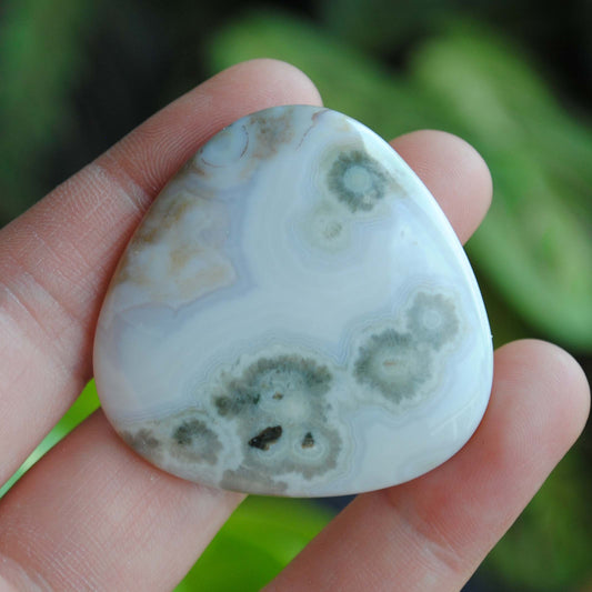 40mm trillion Ocean Jasper cabochon