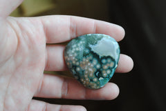 40mm trillion Ocean Jasper cabochon