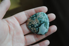 40mm trillion Ocean Jasper cabochon