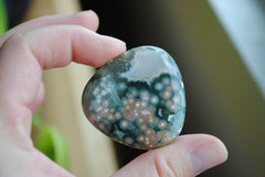 40mm trillion Ocean Jasper cabochon