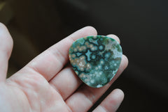 40mm trillion Ocean Jasper cabochon