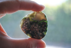 40mm trillion Ocean Jasper cabochon