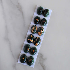 10x14mm oval Ocean Jasper cabochons