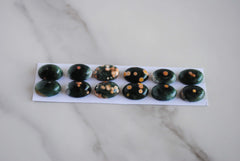 10x14mm oval Ocean Jasper cabochons