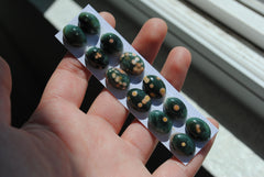 10x14mm oval Ocean Jasper cabochons