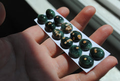 10x14mm oval Ocean Jasper cabochons