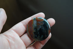 40 mm round Ocean Jasper cabochons