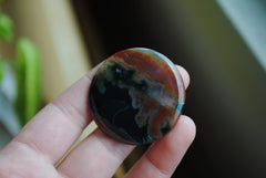 40 mm round Ocean Jasper cabochons