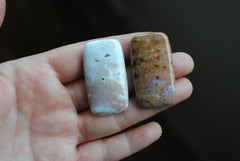 Rectangle 40x22mm Ocean Jasper cabochons