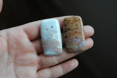 Rectangle 40x22mm Ocean Jasper cabochons