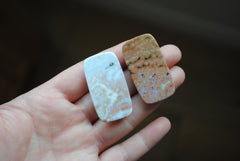 Rectangle 40x22mm Ocean Jasper cabochons