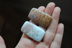 Rectangle 40x22mm Ocean Jasper cabochons