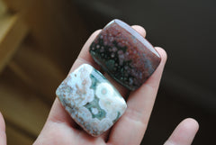 Rectangle 40x30mm Ocean Jasper cabochons