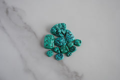 Old stock nugget Fox turquoise cabochons (lot B)