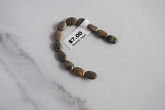 Dendritic jasper beads