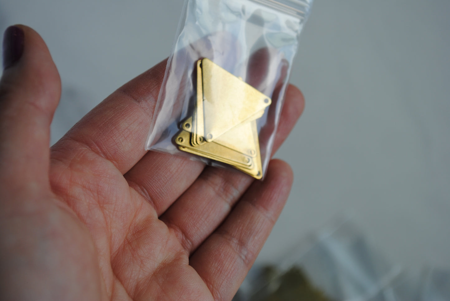 Brass charms and pendants