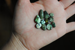 Damele variscite cabochons (Lot A)