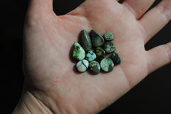 Damele variscite cabochons (Lot A)