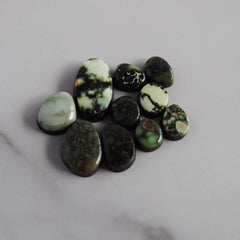 Damele variscite cabochons (Lot B)