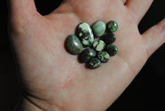 Damele variscite cabochons (Lot B)